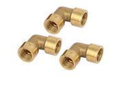 G1 8 Female Thread 90 Degree Elbow Hose Pipe Connectors Fittings Jointers 3pcs