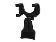Black Universal Adjustable Car Rearview Mirror Mount Holder for Cell Phone GPS
