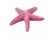 Aquarium Fish Tank Polyresin Emulational Starfish Sea Star Shape Ornament Pink