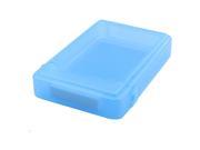 Unique BargainsPlastic HDD External Protector Cover Box Blue for 3.5 Inch SATA Hard Drive