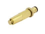 Unique Bargains12mm Spout Diameter Brass Solid Adjustable Twist Hose Nozzle Cleaning Sprayer