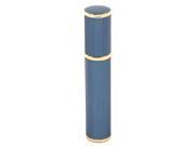 Unique BargainsLadies Alloy Cylinder Portable Refillable Perfume Atomizer Spray Bottle Blue 8ml