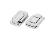 Suitcase Briefcase Wooden Case Metal Toggle Latches Hasp Lock 47mm Long 2pcs