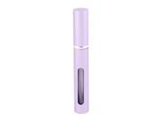 Unique Bargains5ml Portable Lipstick Shape Alloy Mini Perfume Spray Bottle Atomizer Case Purple