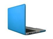Unique Bargains Plastic Non Slip Scratch Laptop Hard Cover Case Blue for Macbook Pro 13.3 Inch
