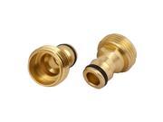 Unique Bargains26mm Male Thread Dia Hose Barb Pipe Connector Tube Adapter Fitting 2pcs