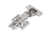 Unique Bargains115mmx62mmx30mm Concealed Self Close Full Overlay Cabinet Door Hinge Silver Tone
