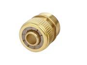 Unique Bargains26mm Male Thread Dia Brass Barb Pipe Quick Connector Tube Adapter Fitting