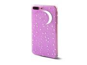 Unique BargainsPhone Moon Stars Pattern Protector Case Purple for 5.5 Inch iPhone 7 Plus