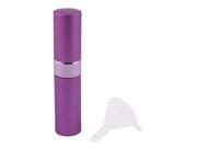 Unique BargainsRefillable Cosmetic Scent Perfume Spray Bottle Container Atomizer Purple 15mL