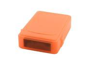 Unique BargainsPlastic HDD External Protector Cover Box Orange for Laptop 2.5 Inch Hard Drive