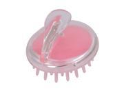 Unique BargainsHome Office Scalp Relaxed Wide Tine Massager Hair Brush Hand Grip Comb 3.5 Long
