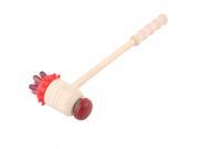 Unique BargainsHousehold Wooden Double End Neck Back Shoulder Stress Relief Massage Hammer