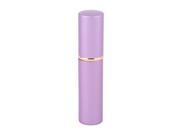 Unique BargainsTravel Metal Cylinder Empty Portable Perfume Atomizer Spray Bottle Purple 5ml
