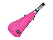 Unique BargainsTraveling Shoulder Chest Crossbody Messenger Bag Backpack Pink for Men Women
