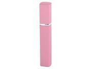 Unique Bargains12ml Portable Lipstick Shape Alloy Mini Perfume Spray Bottle Atomizer Case Pink