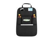 Unique Bargains Car Seat Organizer Holder Multi Pocket Travel Storage Bag Hanger Black