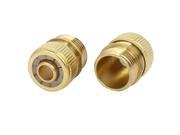 Unique Bargains26mm Male Thread Dia Barb Pipe Quick Connector Tube Adapter Fitting 2pcs