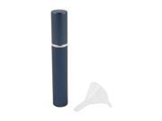 Unique BargainsLipstick Shape Refillable Cosmetic Tool Perfume Spray Bottle Container Blue 8mL