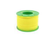 Unique Bargains Motorcycle 2M Yellow Silicone Petrol Oil Fuel Hose Line Pipe Tube Roll