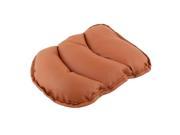 Unique Bargains Car Faux Leather Shell Waist Support Cushion Cover Seat Arm Rest Pad