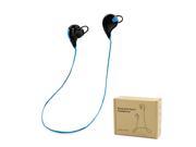 Blue Sport Wireless Sweatproof Bluetooth 4.0 Stereo Headset Headphone Earphone