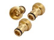 Unique Bargains26mm Male Thread Dia Hose Barb Pipe Connector Tube Adapter Fitting 3pcs
