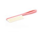 Household Bathroom Plastic Handle Hanging Hair Style Anti static Comb Red