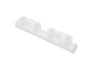 Unique BargainsWater Dispenser Tube Adapter Pipe Connector Fitting White Female Thread 1 2BSP