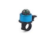 Unique Bargains Cycling Bicycle 22mm Handlebar Compass Style Horn Bell Sound Alarm Blue Black