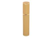 Unique BargainsLadies Alloy Cylinder Refillable Perfume Atomizer Spray Bottle Gold Tone 8ml