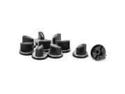Metal Gas Stove Cooker Oven Accessories Range Control Rotary Switch Knob 10pcs