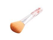 Unique BargainsLady Synthetic Hair Face Powder Cosmetic Beauty Makeup Blush Brush Tool