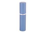 Unique BargainsTravel Alloy Cylinder Empty Portable Perfume Atomizer Spray Bottle Blue 5ml