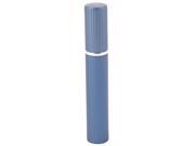 Unique Bargains8ml Portable Round Lipstick Shape Mini Perfume Spray Bottle Atomizer Case Blue