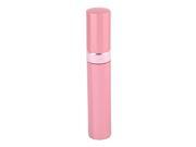 Unique Bargains8ml Portable Lipstick Shape Mini Perfume Spray Bottle Atomizer Case Pink