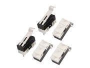 5Pcs 3 Terminals SPDT Straight Hinge Lever Momentary Miniature Micro Switch