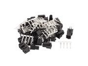 20 Sets 3mm Pitch Double Row Connector 4P Header And Housing Male Shell