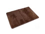 Soft Fluffy Rugs Anti Skid Shaggy Rug Floor Mat Carpet Coffee 80x120cm