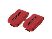 Pair Punching Boxing Hand Wrist Protective Wrap Bandage Band Strap Red