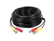 30M 98ft BNC DC All In One Video and Power Cable Wire for CCTV Security Camera