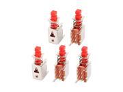 5Pcs 6 Pin 2mm Pitch Self Locking Momentary DPDT Micro Push Button Switch