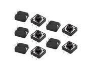 10Pcs 12mmx12mmx7.3mm PCB Momentary Tactile Tact Push Button Switch 4 Pin DIP