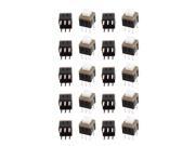 20Pcs 6Pin 5.8x5.8x7.5mm Panel PCB Momentary Tactile Tact Push Button Switch DIP