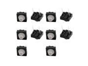 10Pcs 8mmx8mm Panel PCB Momentary Tactile Tact Push Button Switch 2 Pin DIP