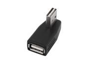 USB 2.0 Male to Female 90 Degree Right Angled Adapter Extension Gender