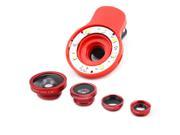 Red RK 09 9 in 1 3 Special Efficacy Camera Lens w LED Flash Fill Light