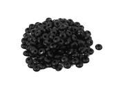 100 PCS 4mm Inner Dia Double Sides Rubber Wire Grommets Gasket Cable Protector