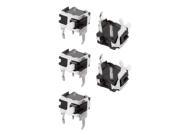 5pcs Right Angled 4 Terminals Momentary Mini Push Button Switch for DVD EVD
