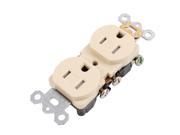 AC125V US Socket Charger Wall AC Power Receptacle Outlet Plate Adapter